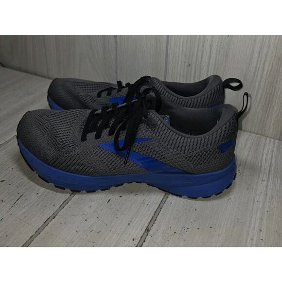 Brooks Revel 5 Gray & Blue 110374-1D-053 Men\'s Size 9.5 Sneakers Tennis Shoes main image 6